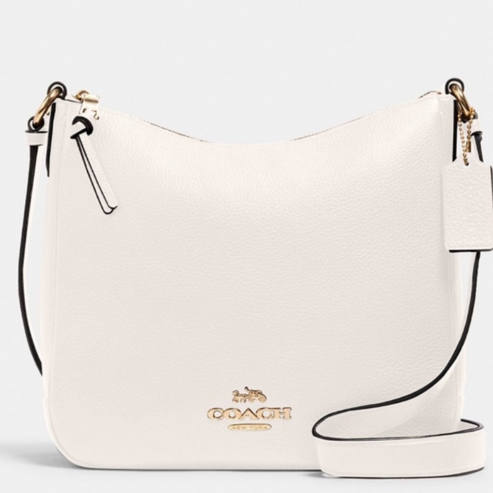 Coach Ivory Leather Crossbody Bag